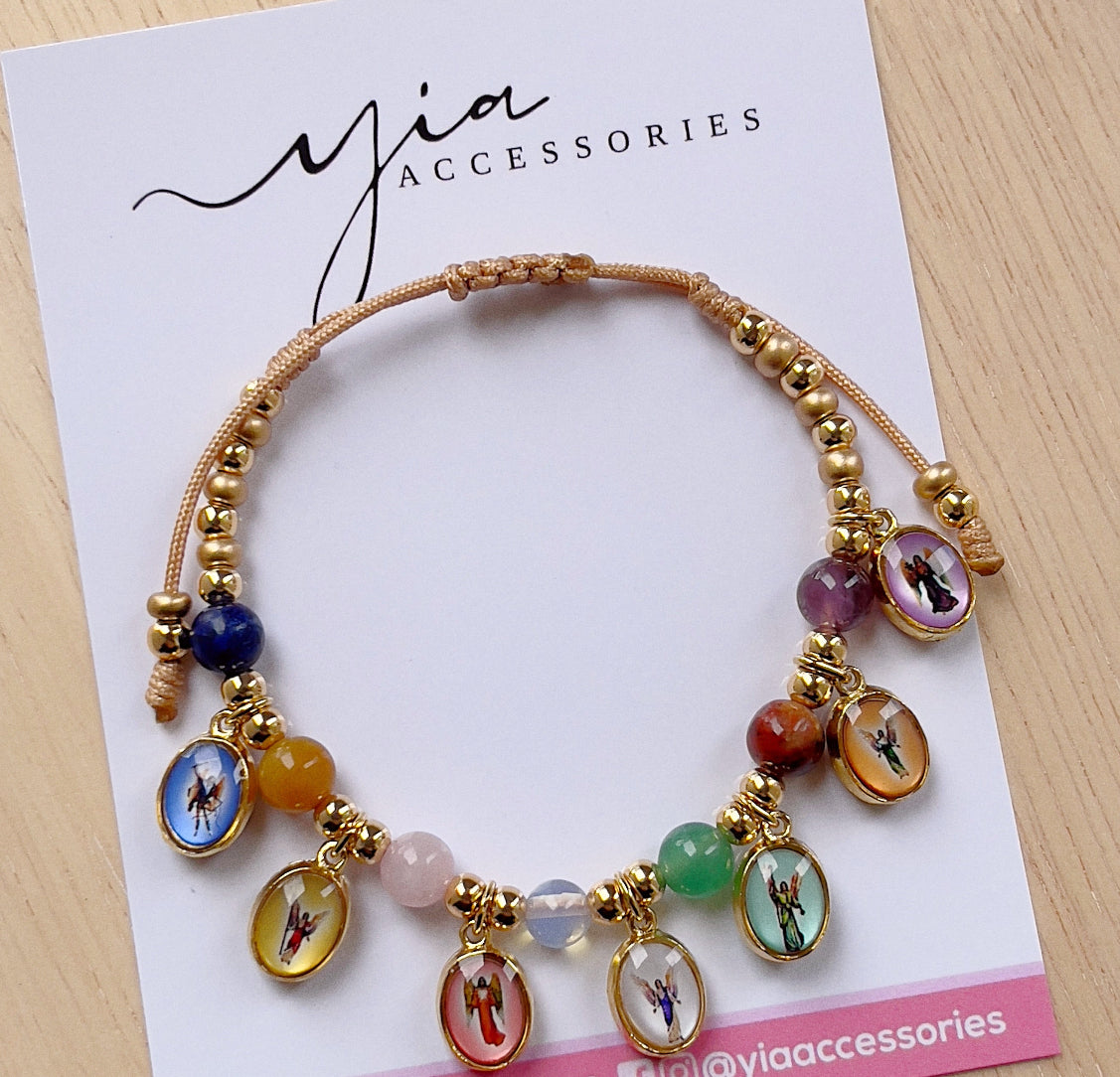 Chakras Siete Arcangeles Bracelet