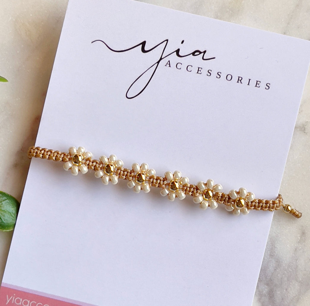 Autum florecita bracelet