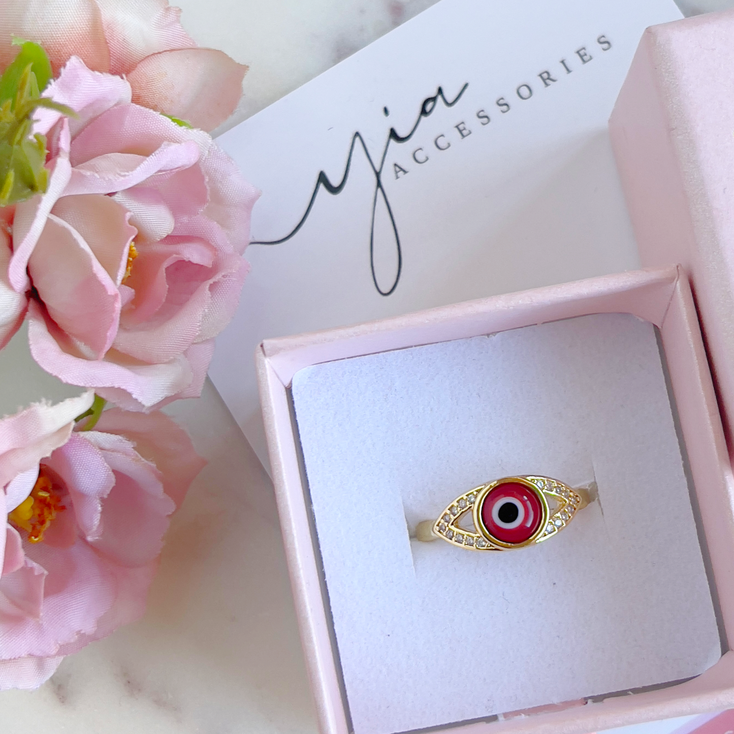 CZ Ojito Turco Ring +