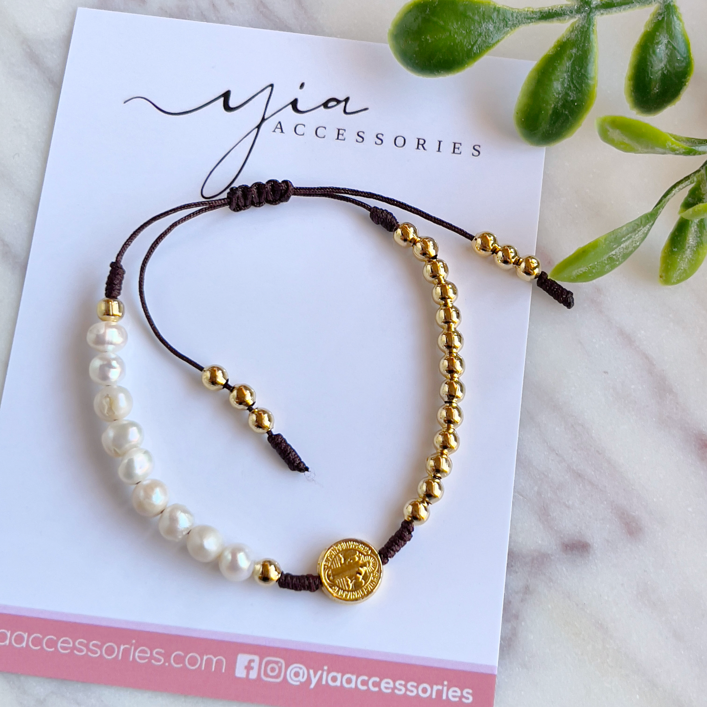 Protectively pearl San Benito bracelet