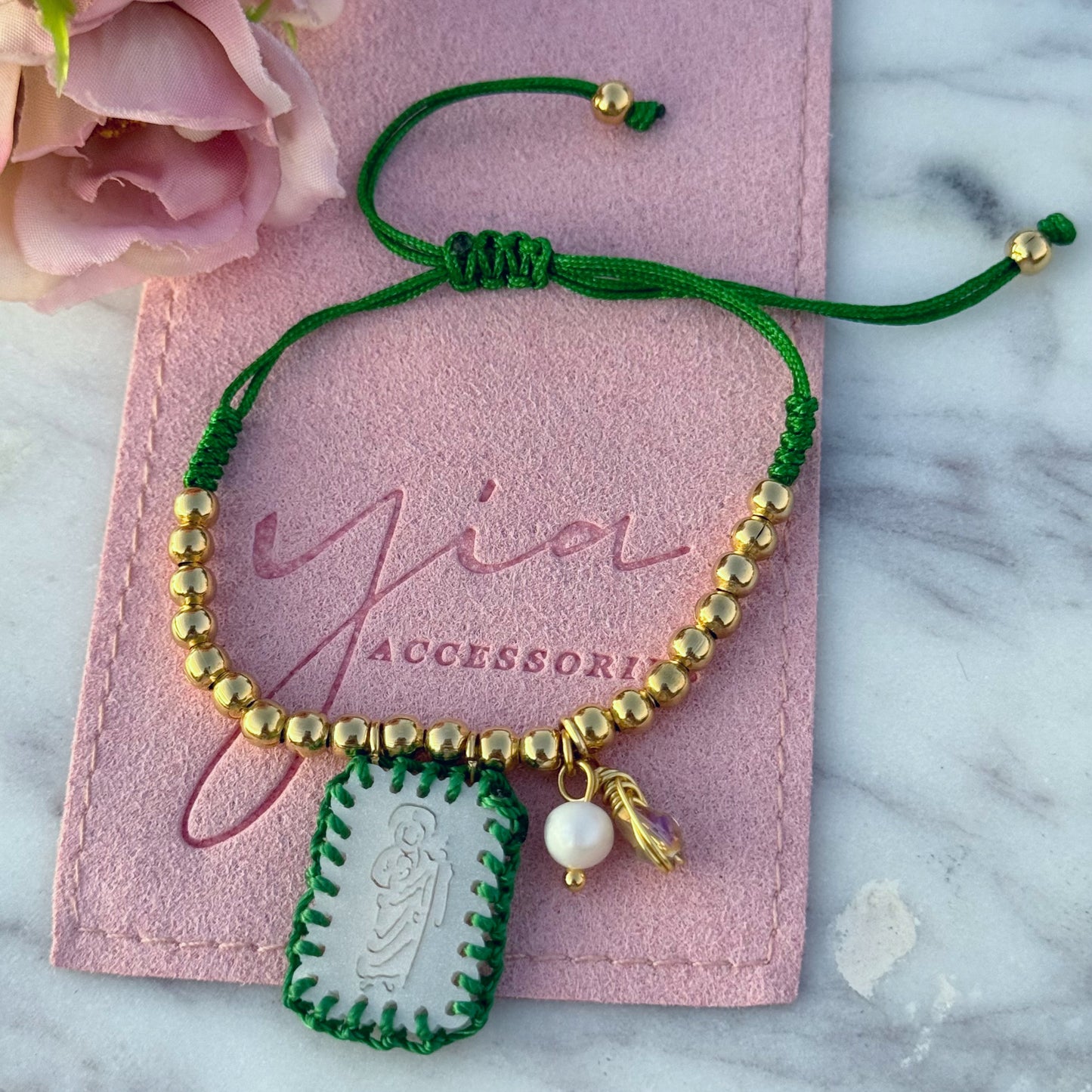 San Judas Tadeo Acrylic Escapulario