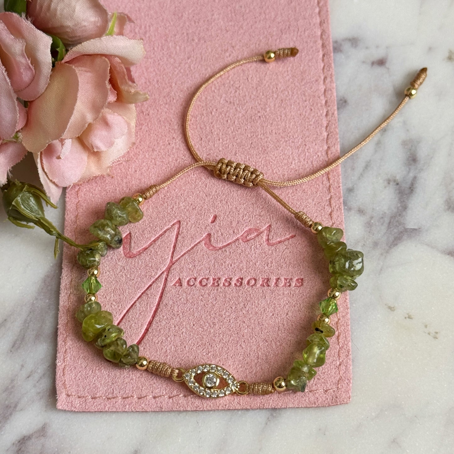 Peridot Stone - Protection Bracelet