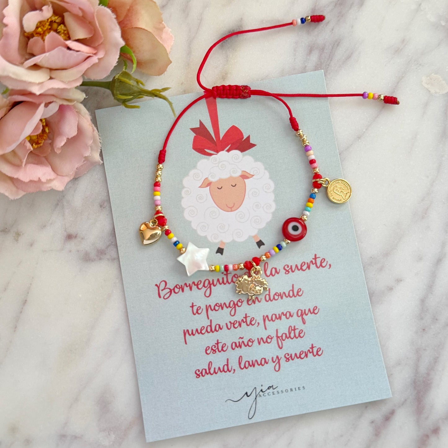 Multicolor New Years Resolution bracelet