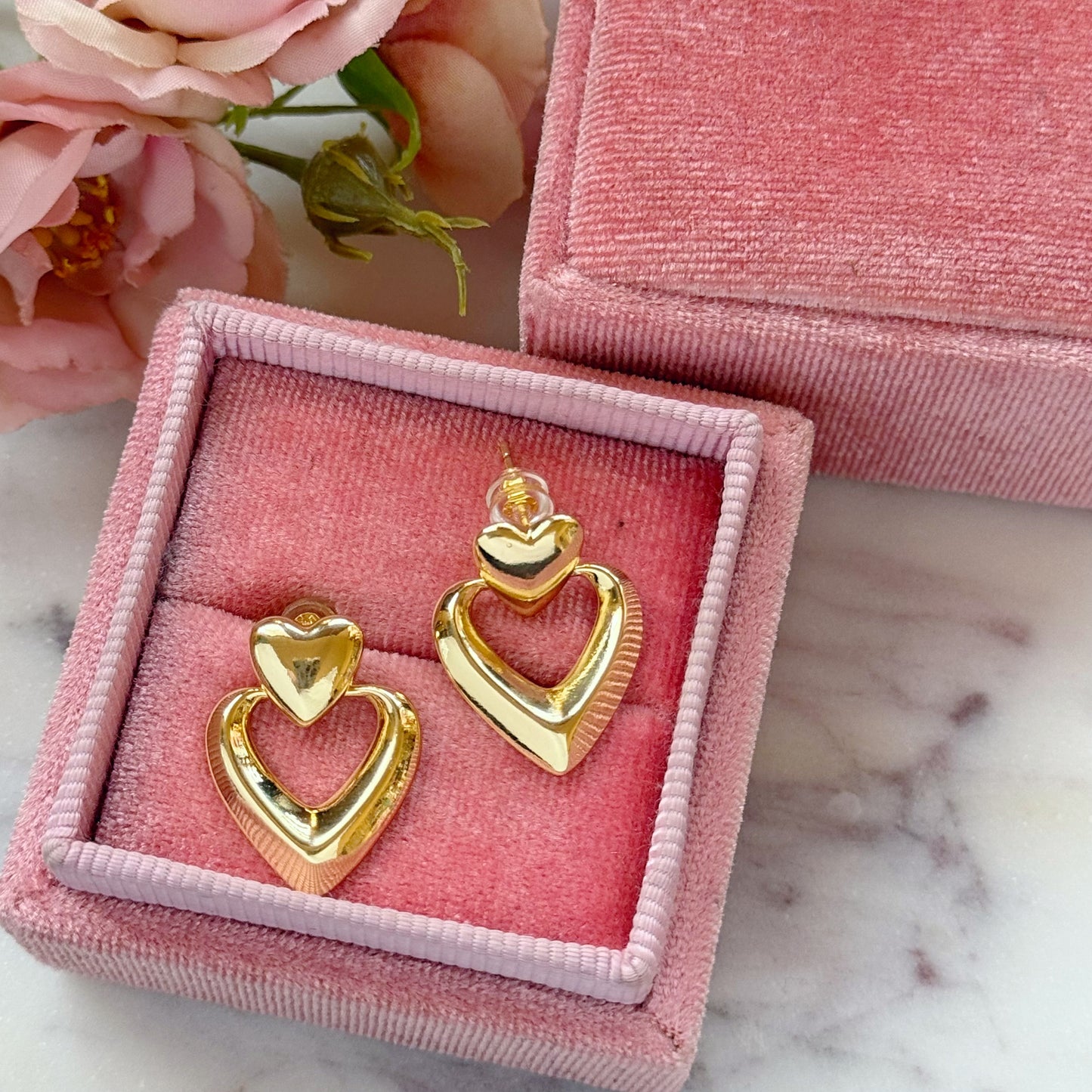 Amour Heart Earrings