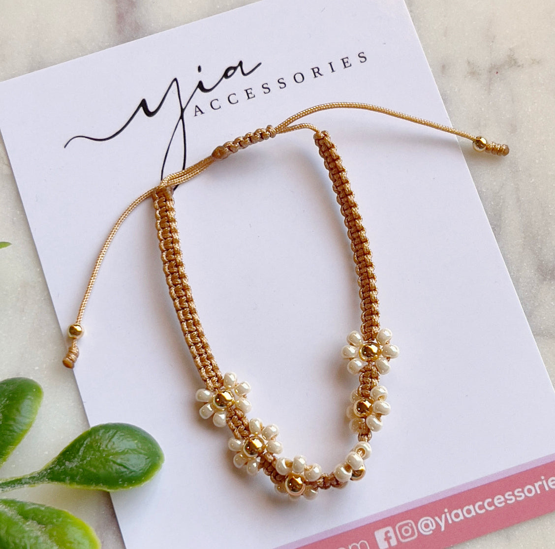 Autum florecita bracelet