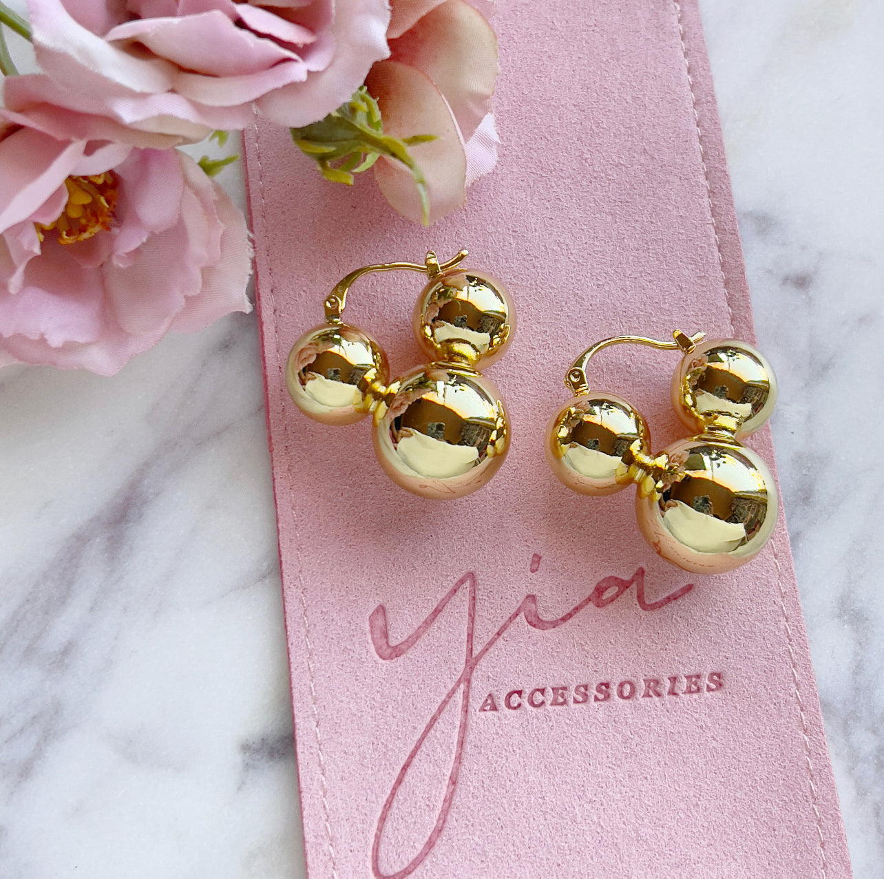Bubble Ball Earrings