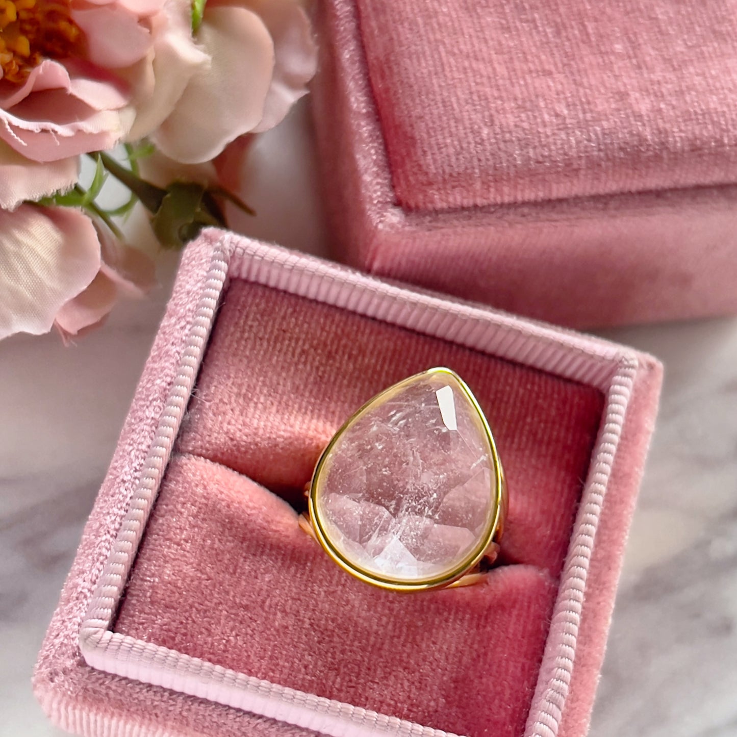 Chunky Natural Stone Ring