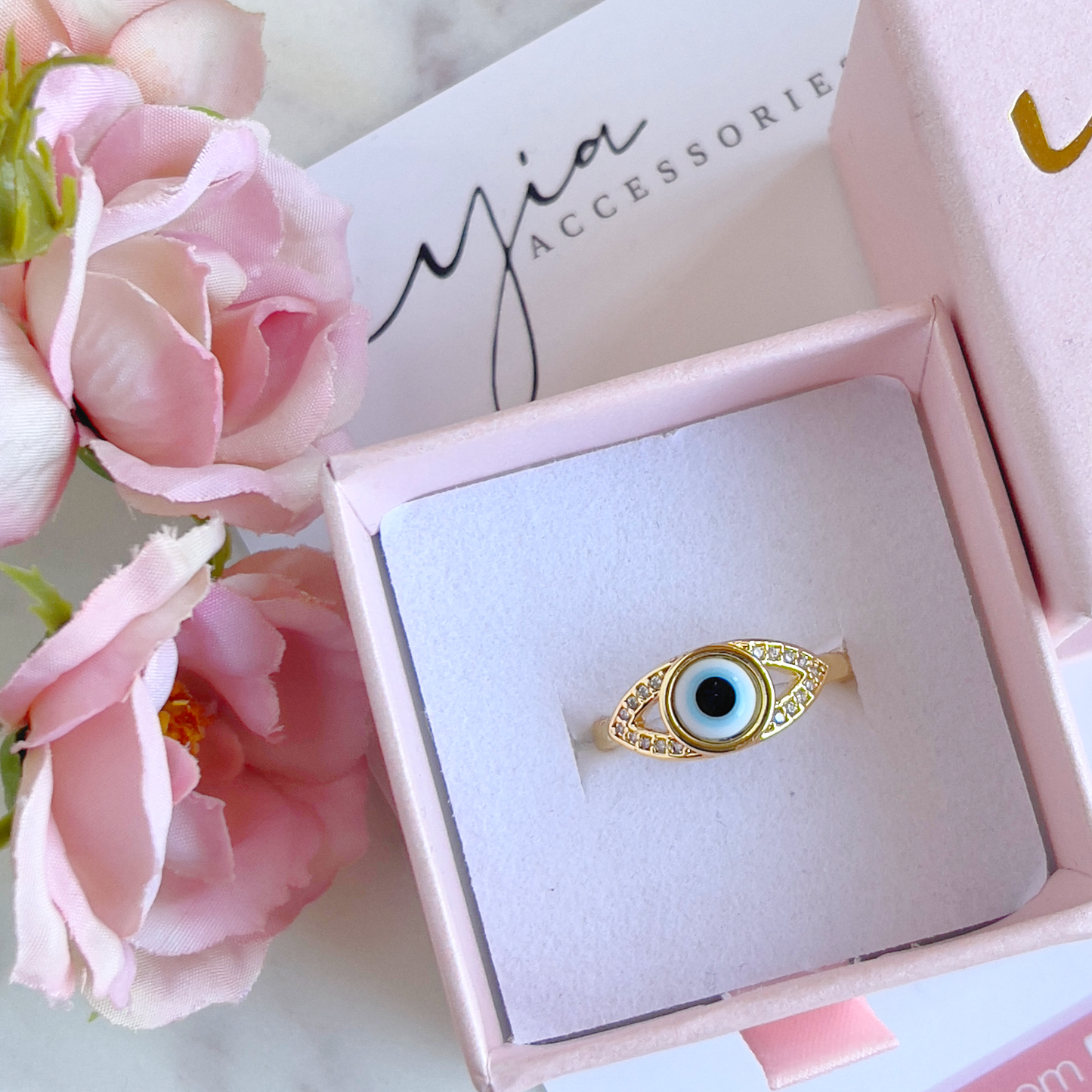 CZ Ojito Turco Ring +