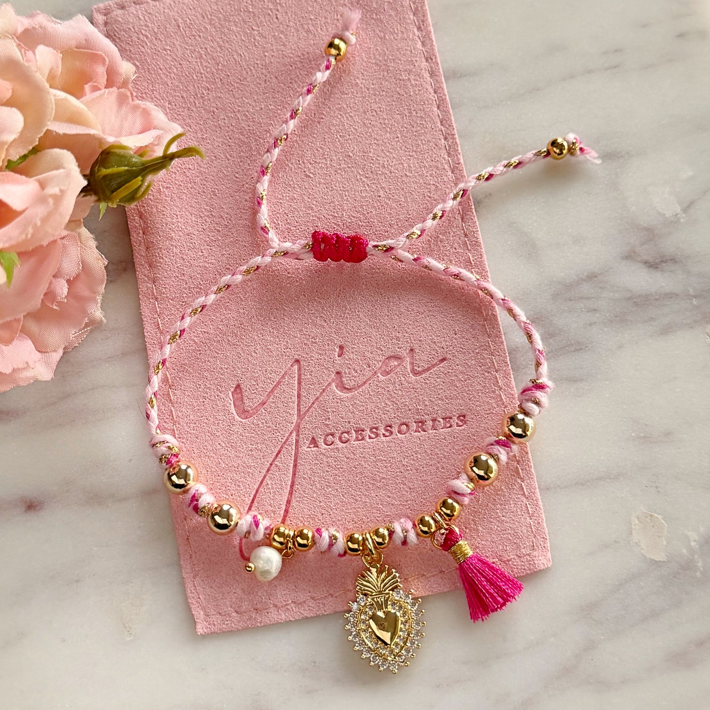 Sagrado Corazon Perlita Bracelet
