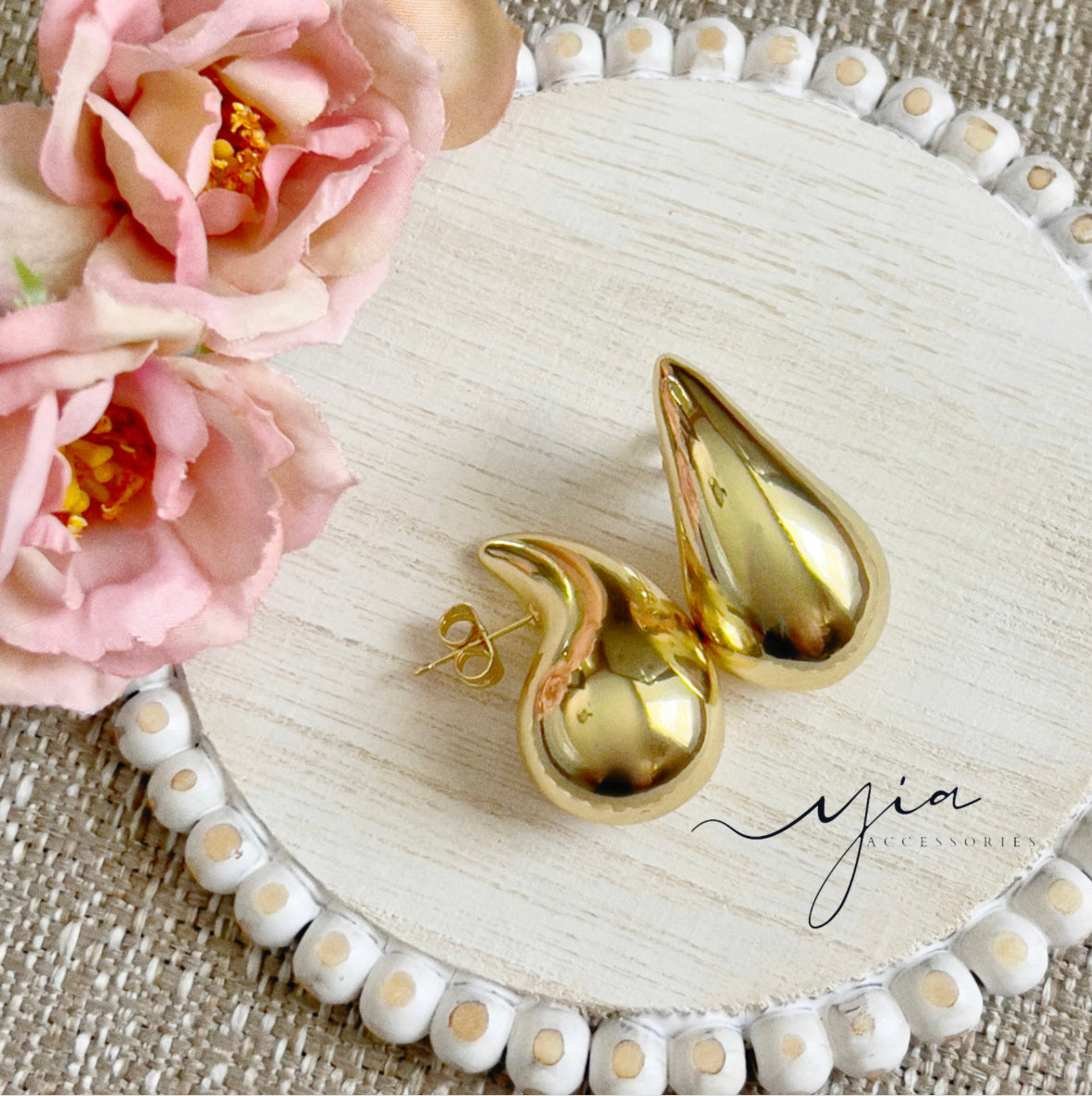 Chunky TearDrop Earrings