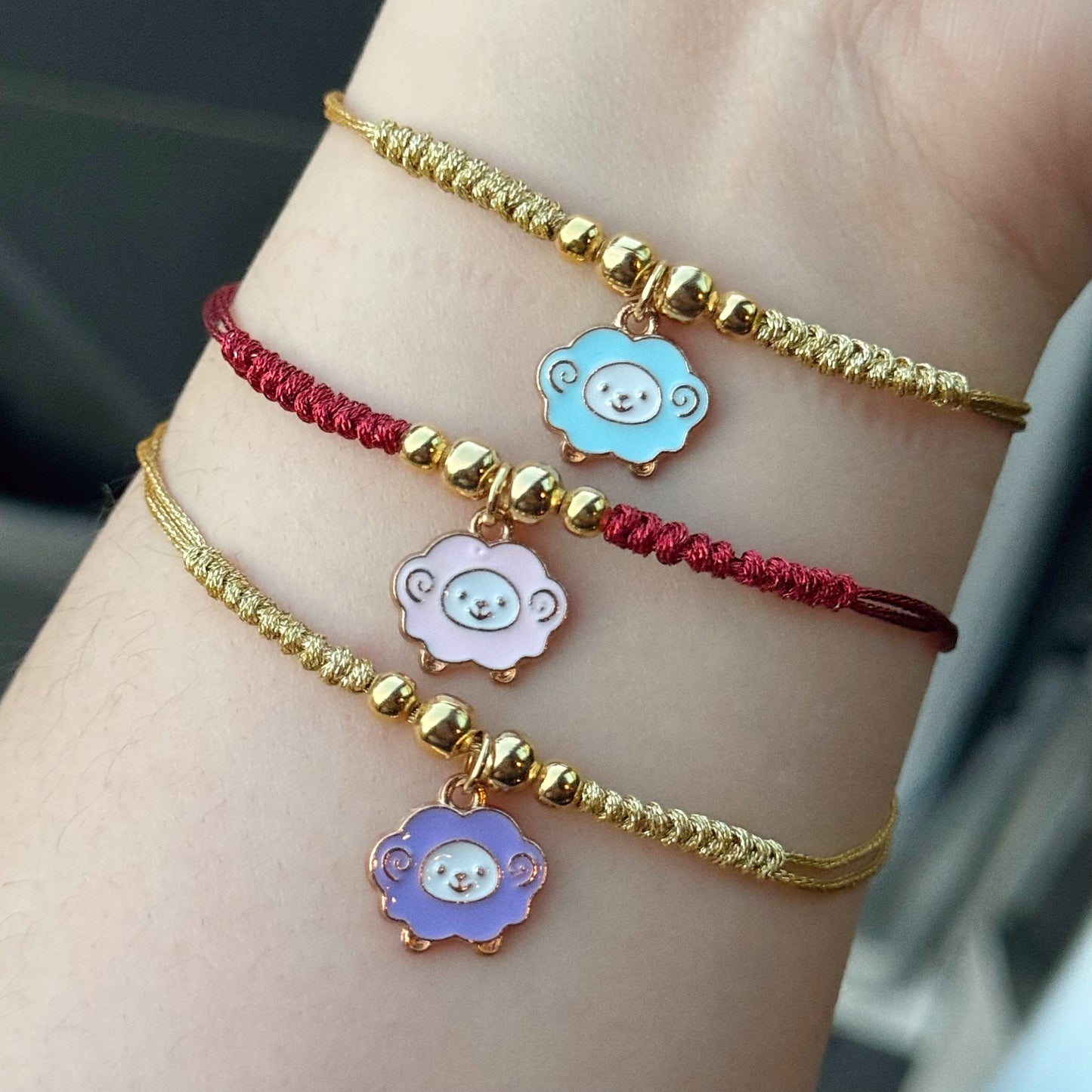 Limited Edition Color Borreguito bracelets