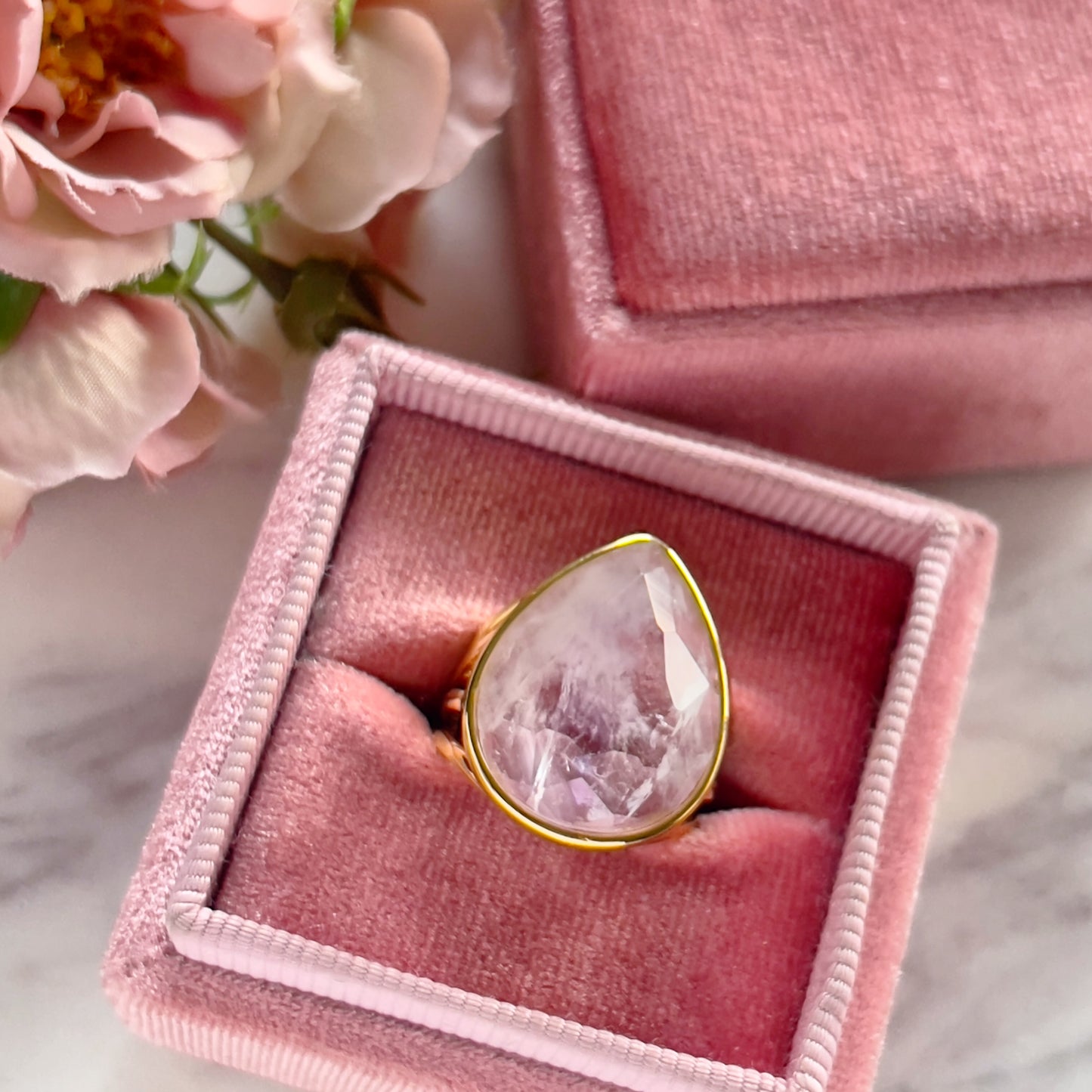 Chunky Natural Stone Ring