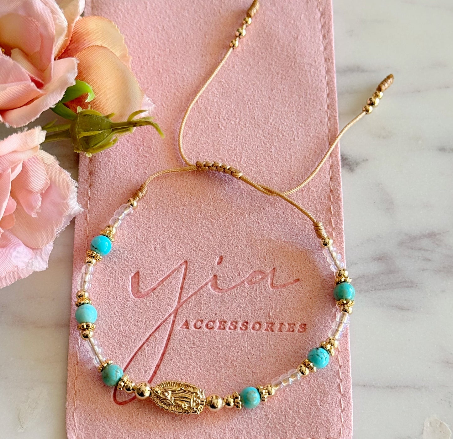 Turquoise Virgencita Bracelet