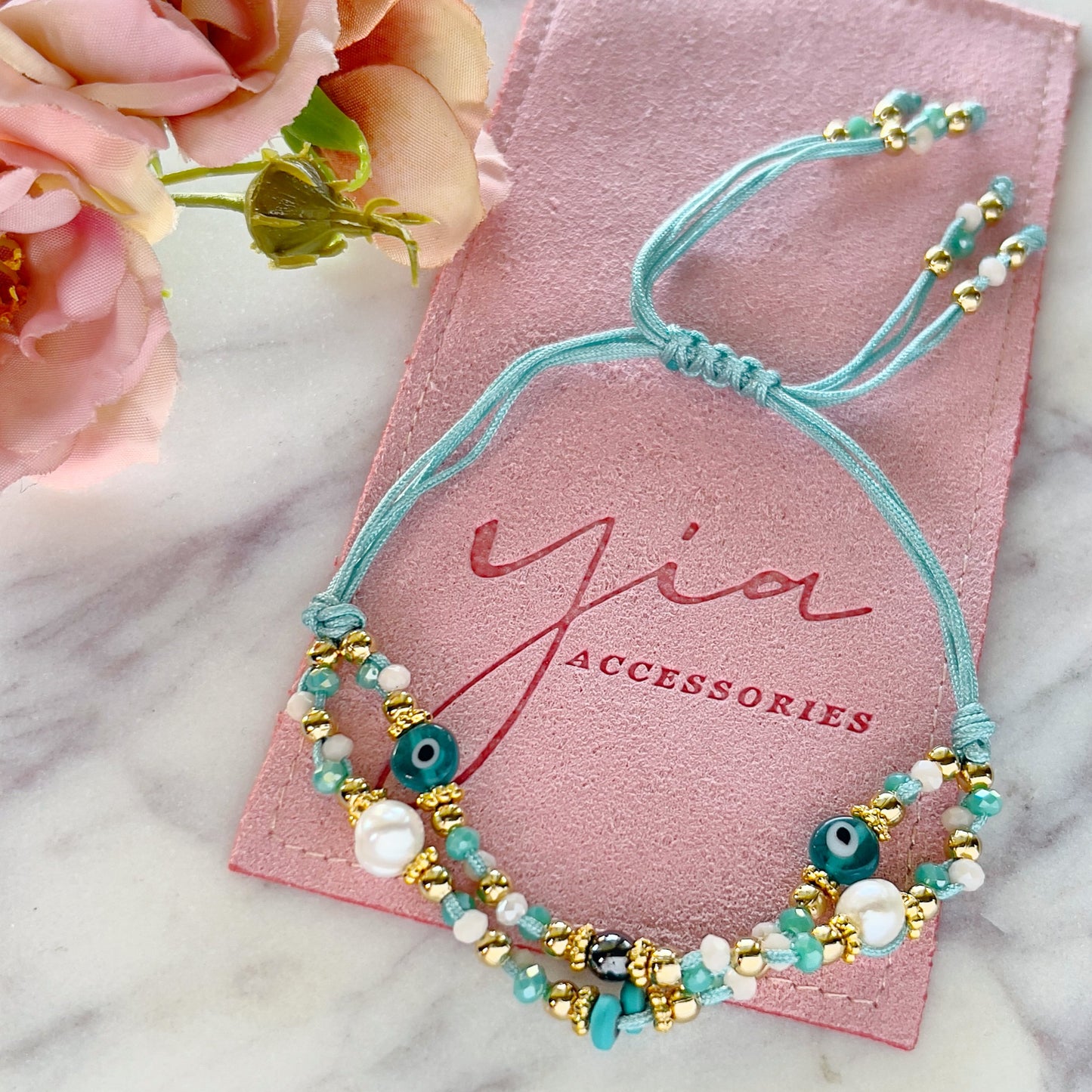 Aria Double Evil Eye bracelet