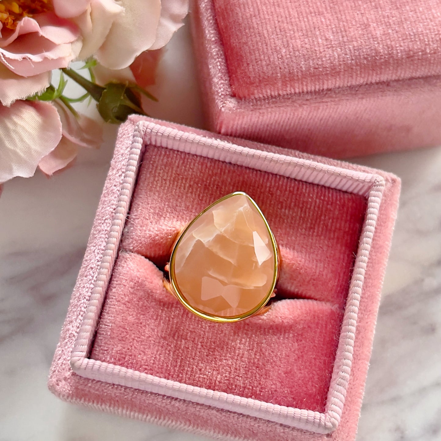 Chunky Natural Stone Ring