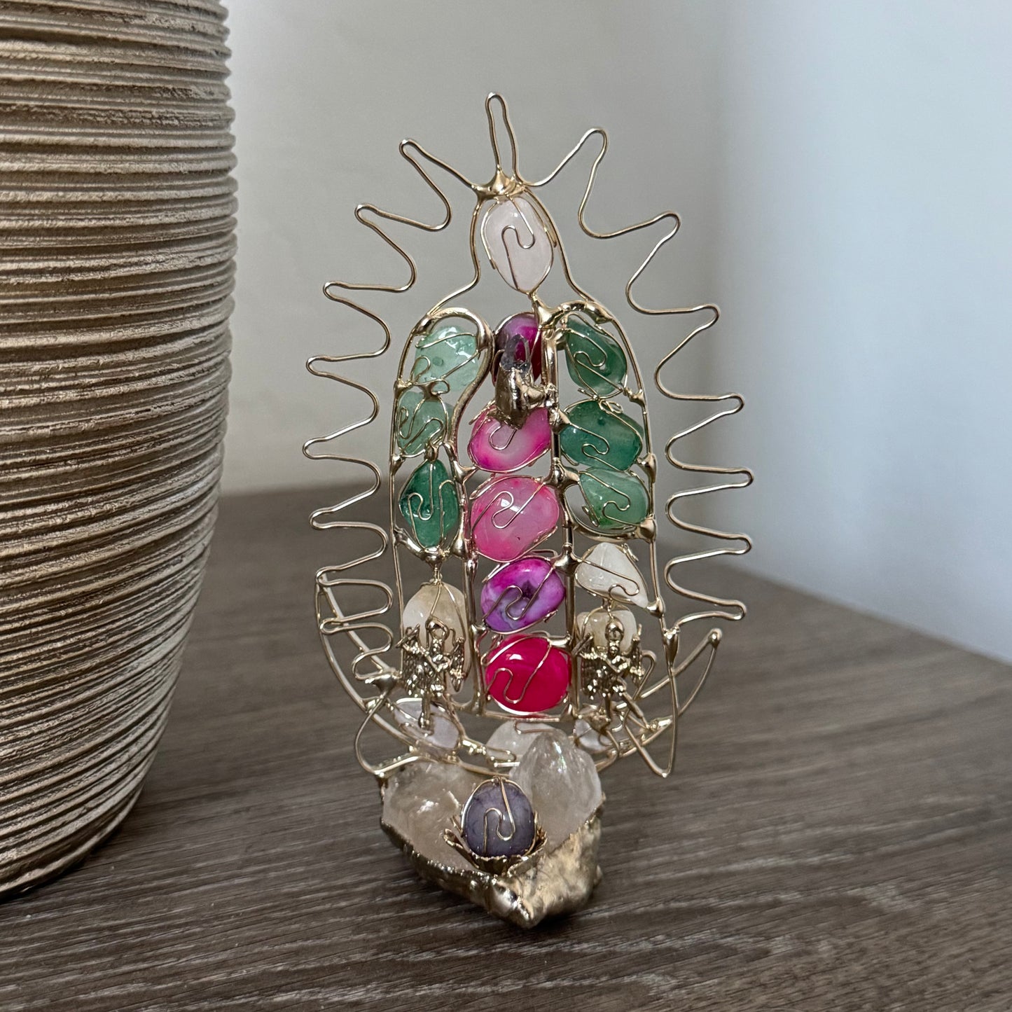 Religious Crystal Statues