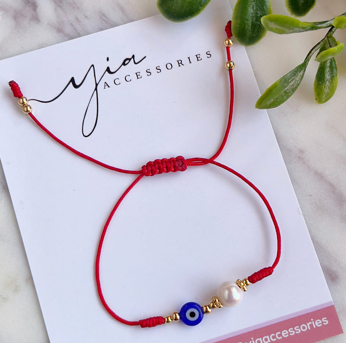 Blue Evil Eye Karma protection bracelet