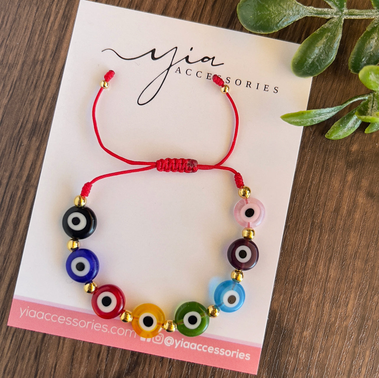 Multicolor Evil Eye (choose one evil eye size)