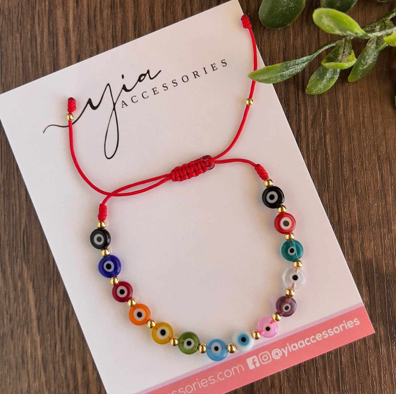 Multicolor Evil Eye (choose one evil eye size)