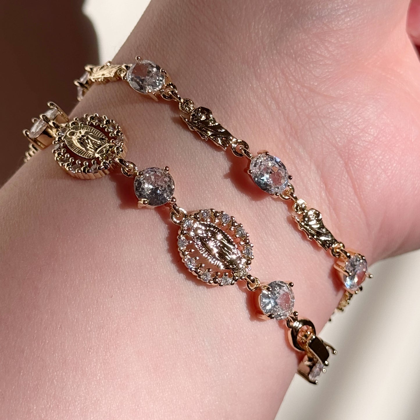 CZ Religiosa Bracelet