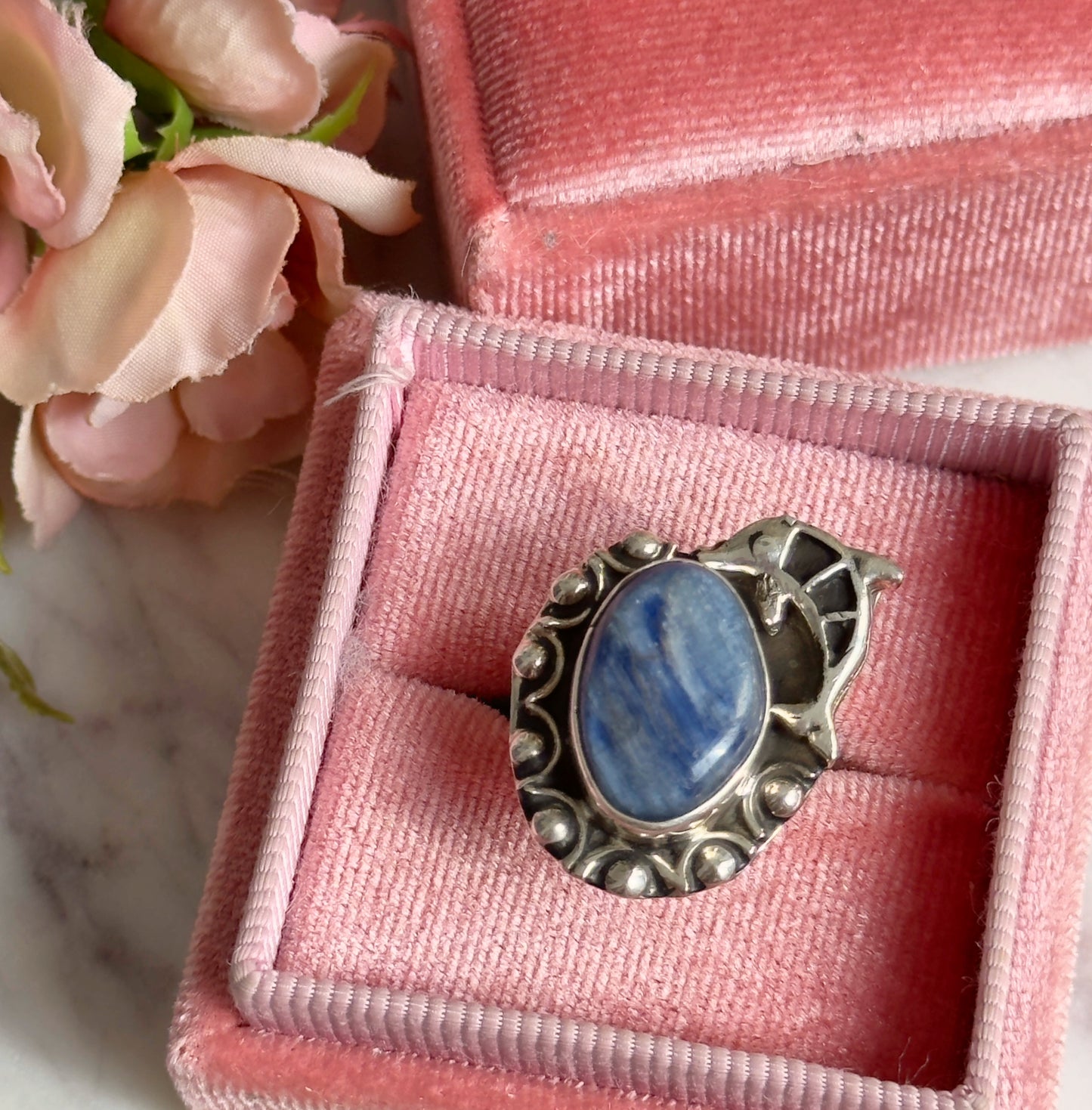 925 Silver Ring- Kyanite