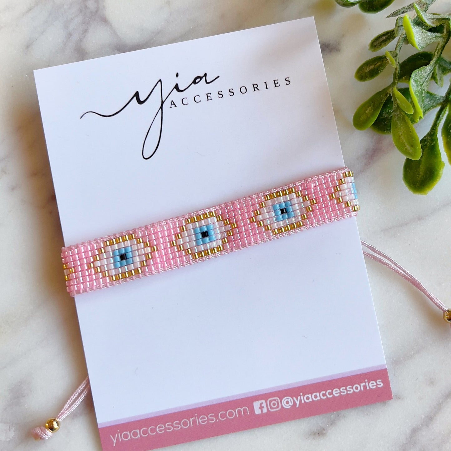 Pink Miyuki Evil Eye