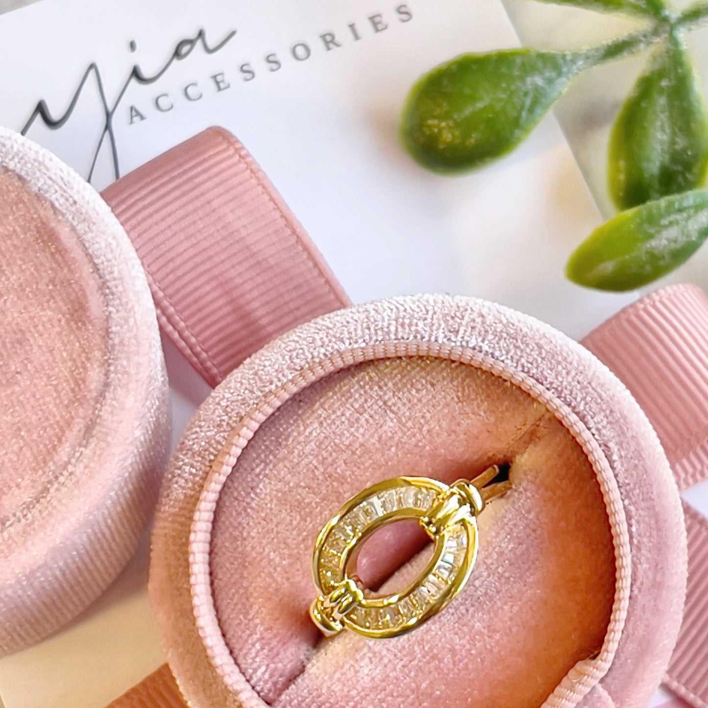 Leila CZ Ring