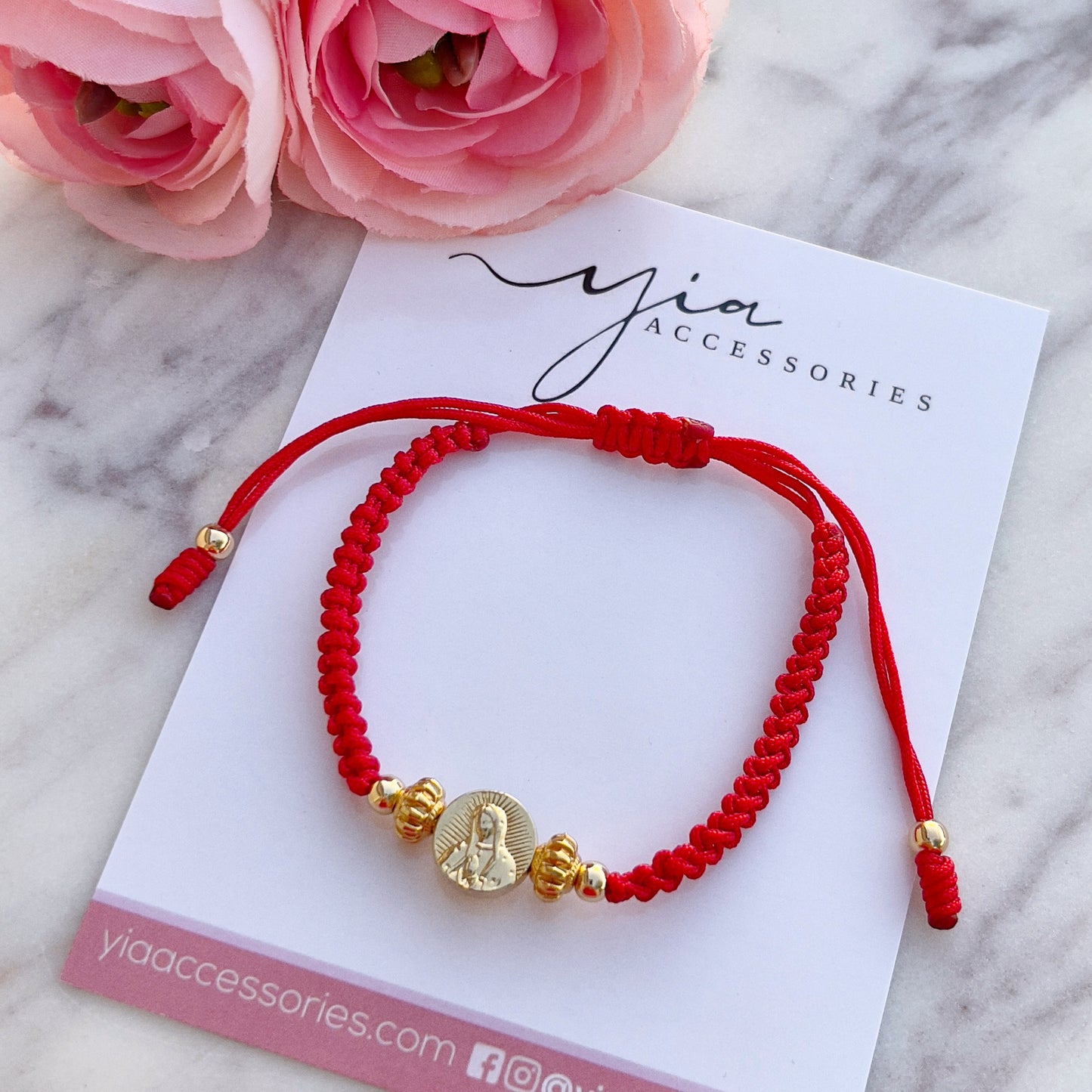 Red Evil Eye Virgencita Set