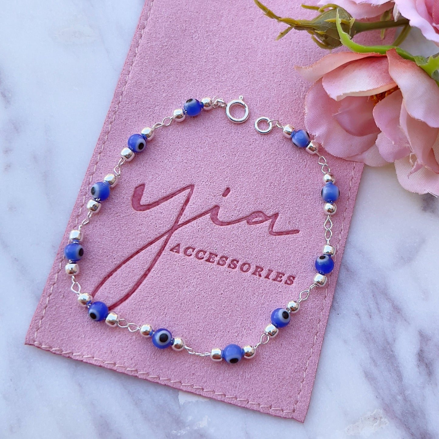 925 Silver Evil Eye bracelet