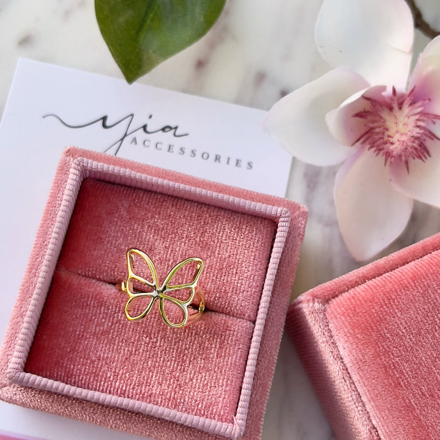 Bold Mariposa Ring