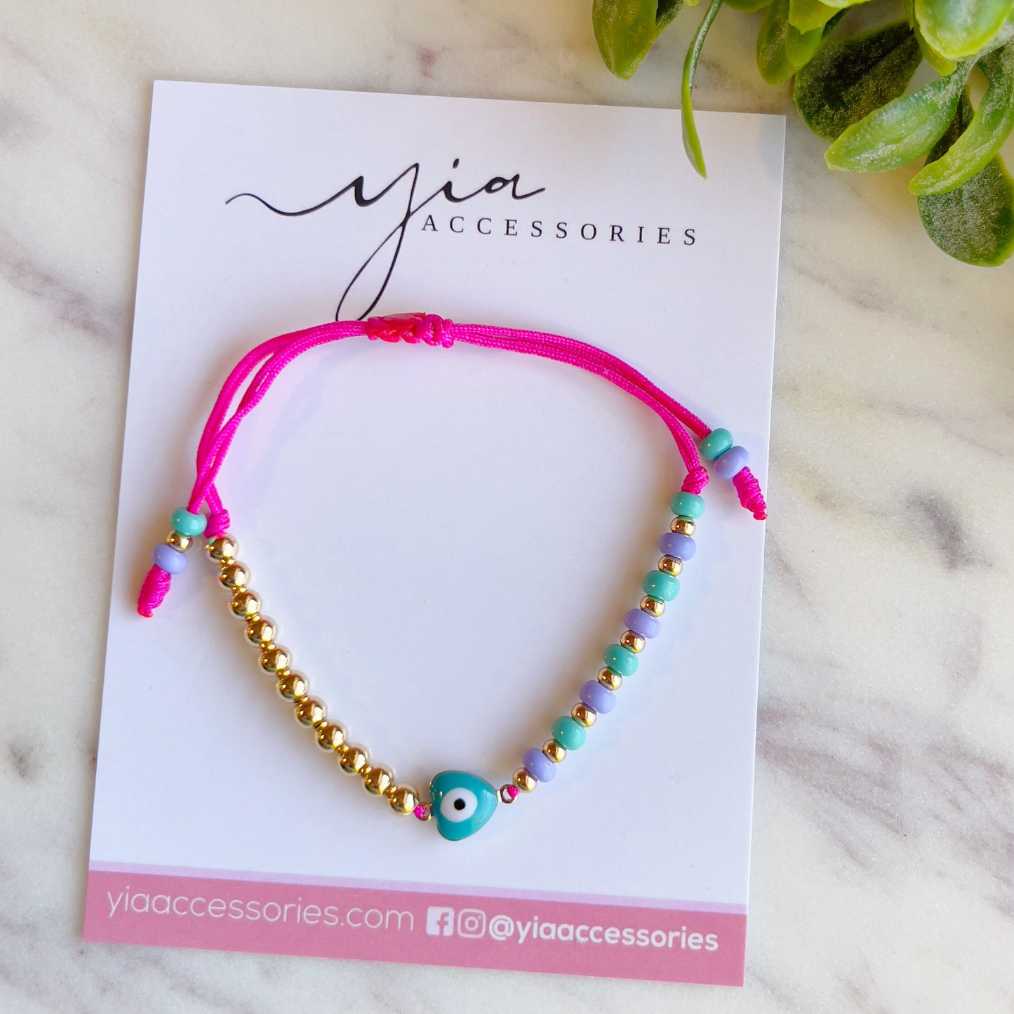 Mini Evil eye Corazón
