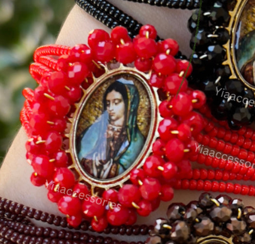 Made in Mexico Virgencita Escapulario