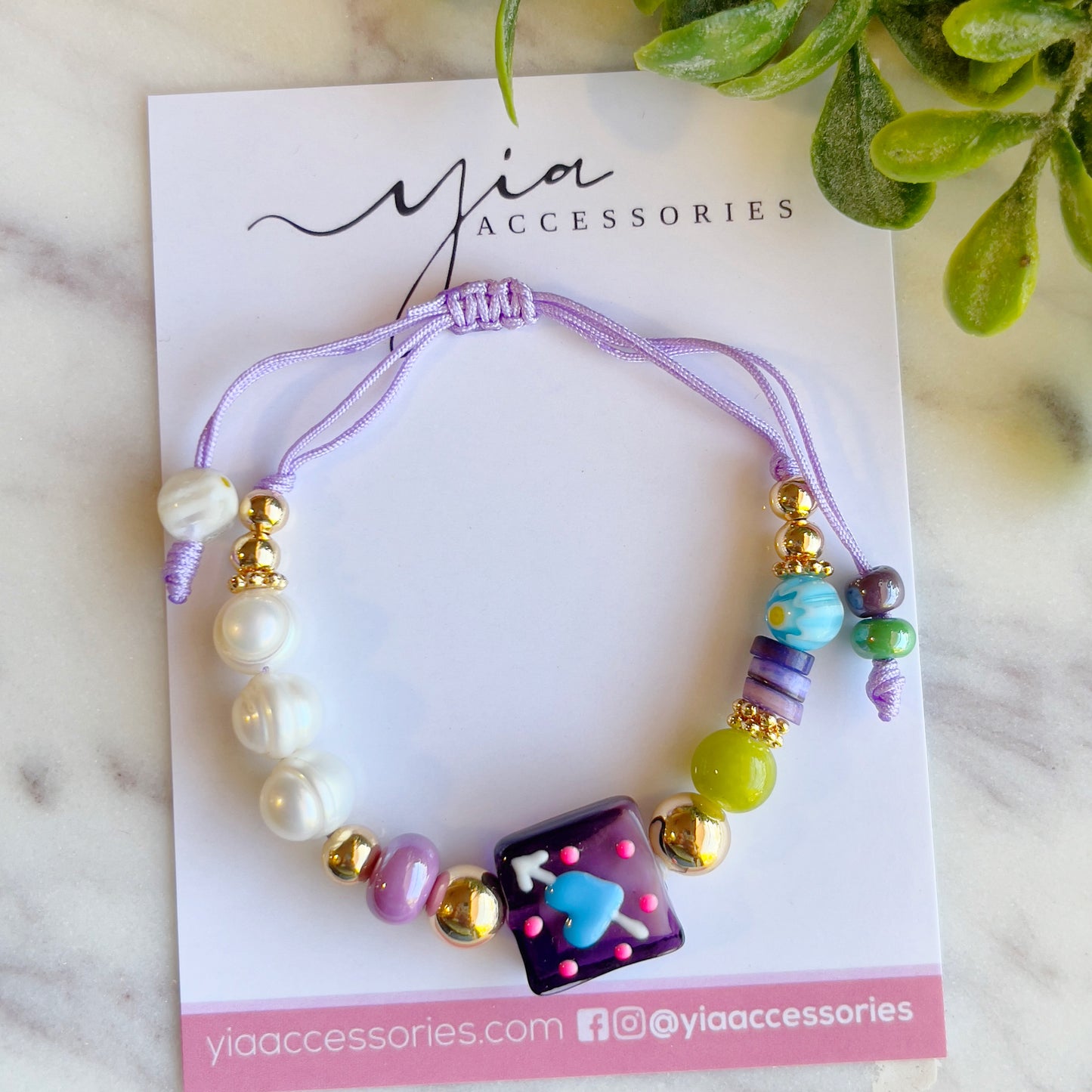 Heart Burst chunky bracelet