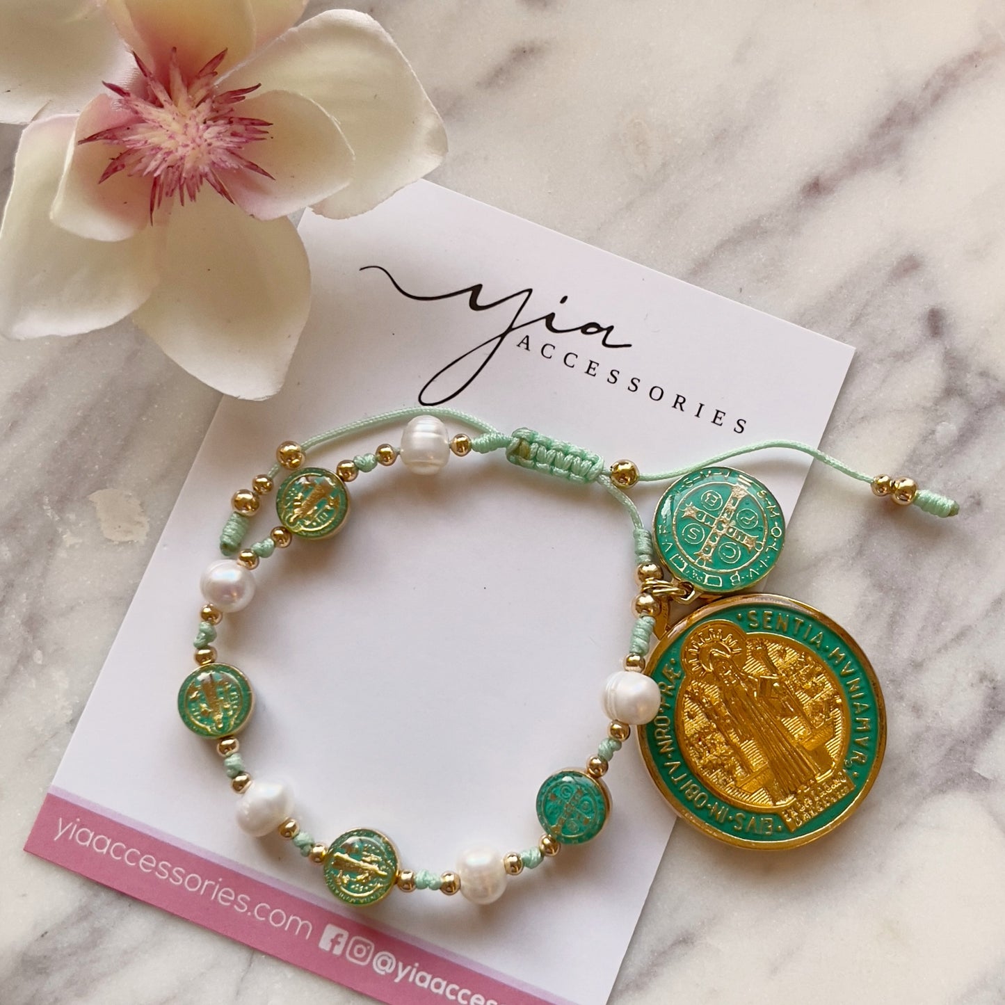 San Benito medallas bracelet