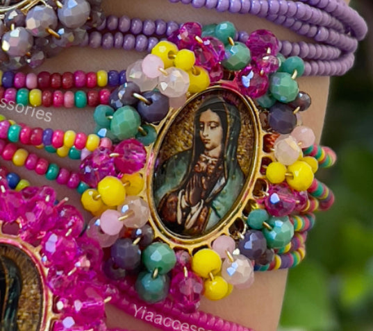 Made in Mexico Virgencita Escapulario