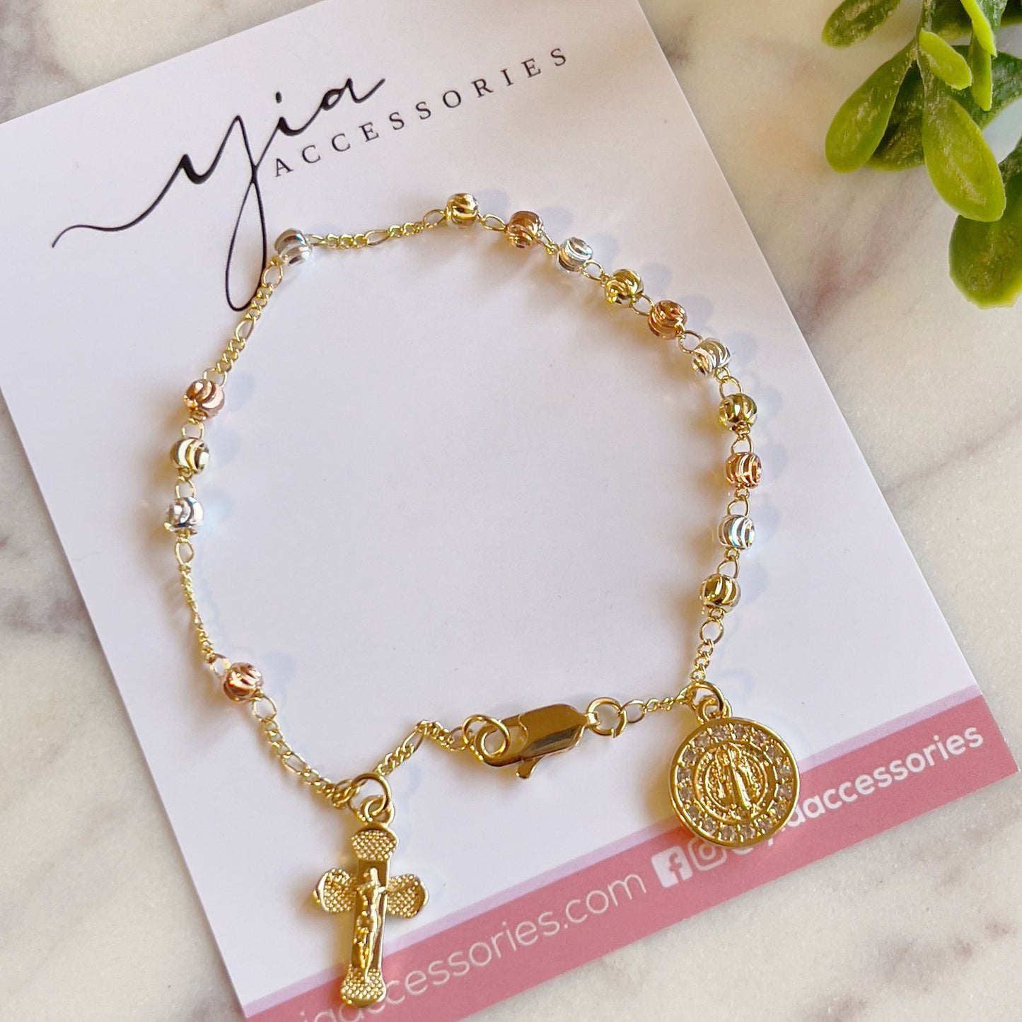 San Benito Three tone bracelet