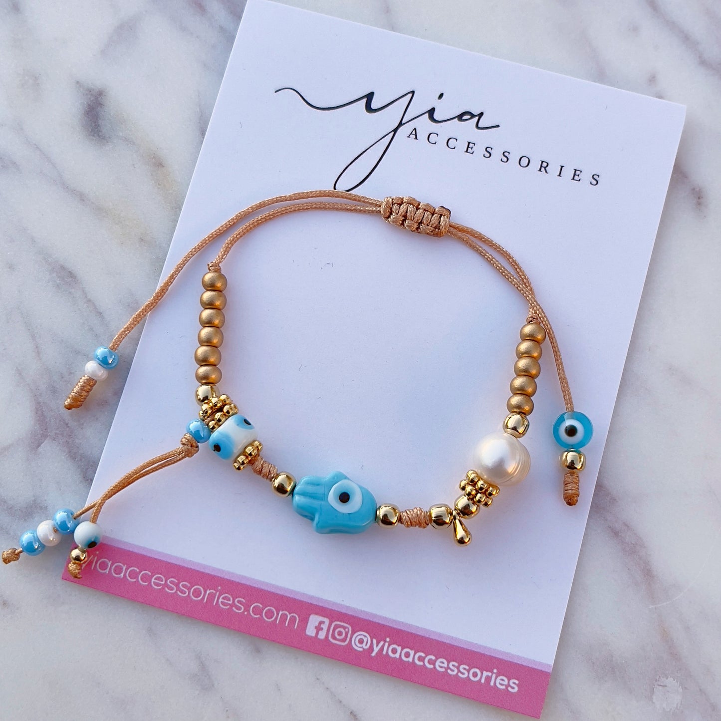 Good Luck Hamsa bracelet