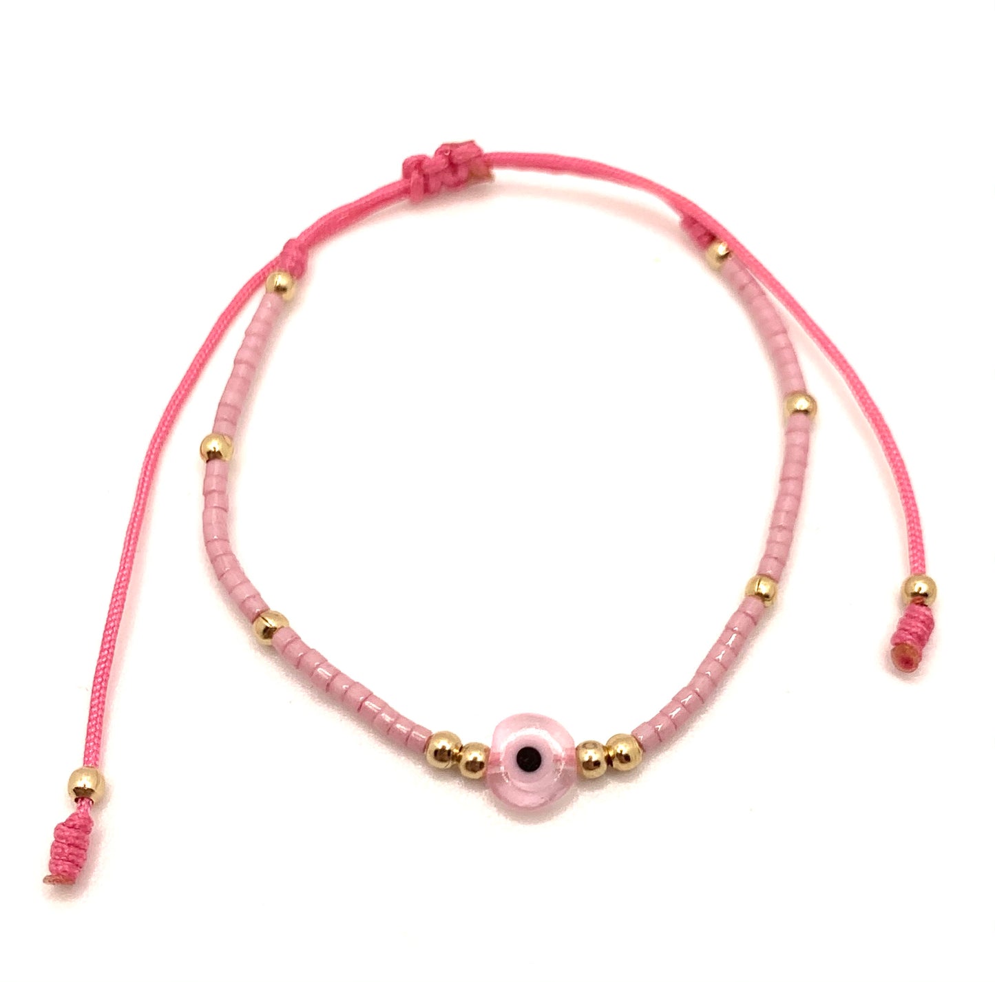 Pulsera ojo rosa