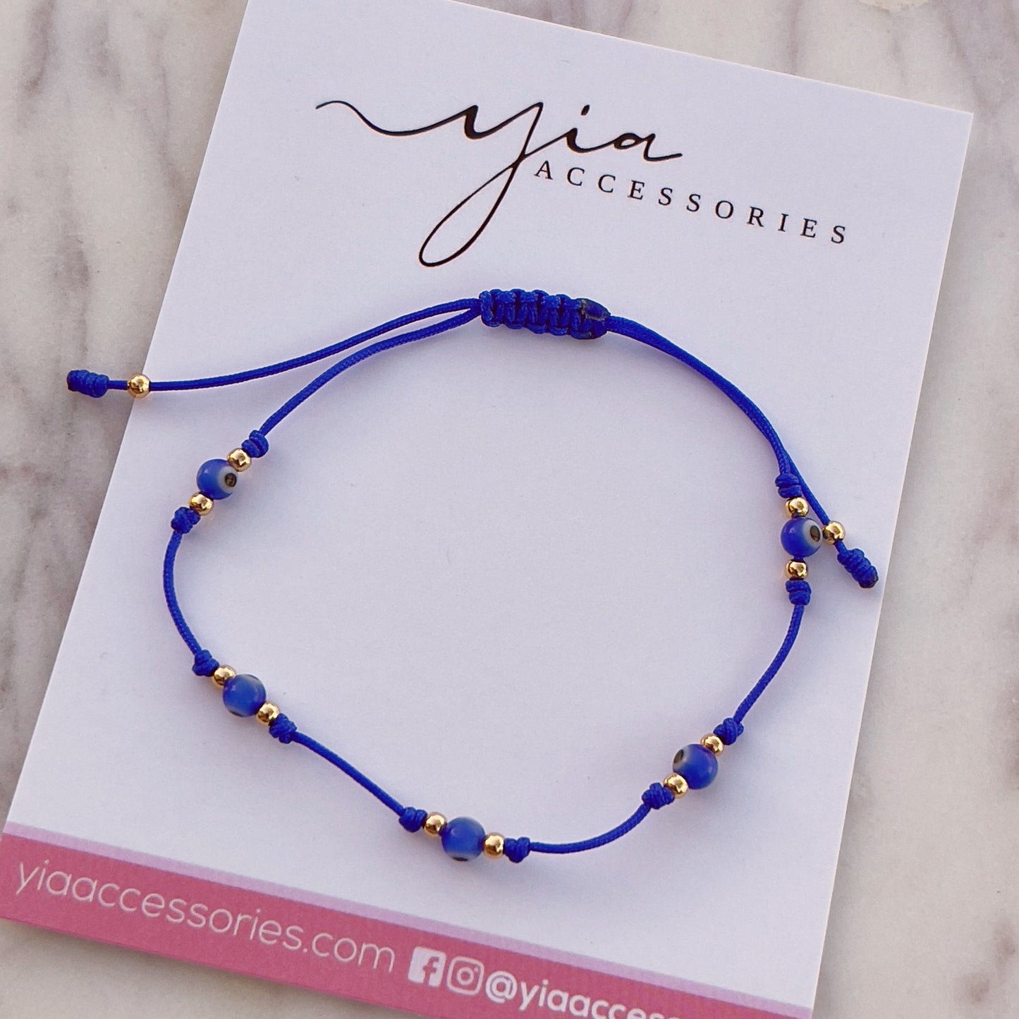 Dainty Mini Evil Eyes bracelet (+)