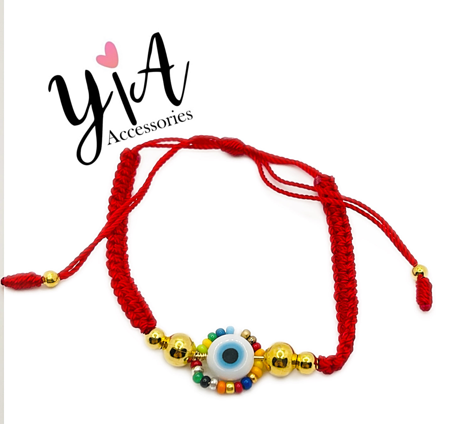 Beaded Ojito Blanco