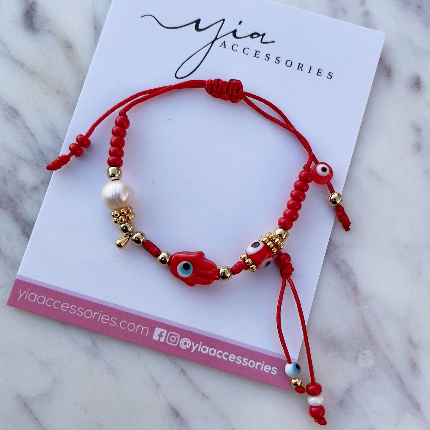 Good Luck Hamsa bracelet