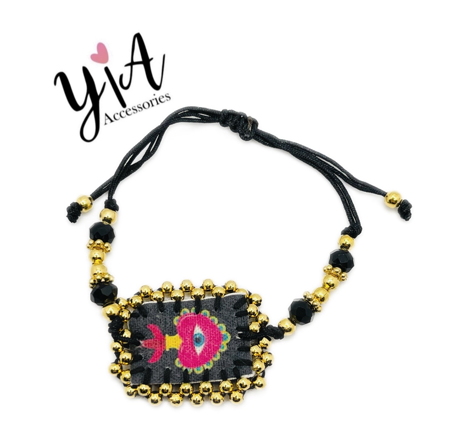 Escapulario Negro Sagrado Corazon