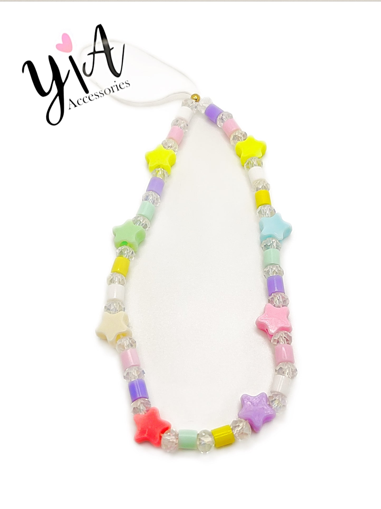 Estrellitas Multicolor Phone Strap
