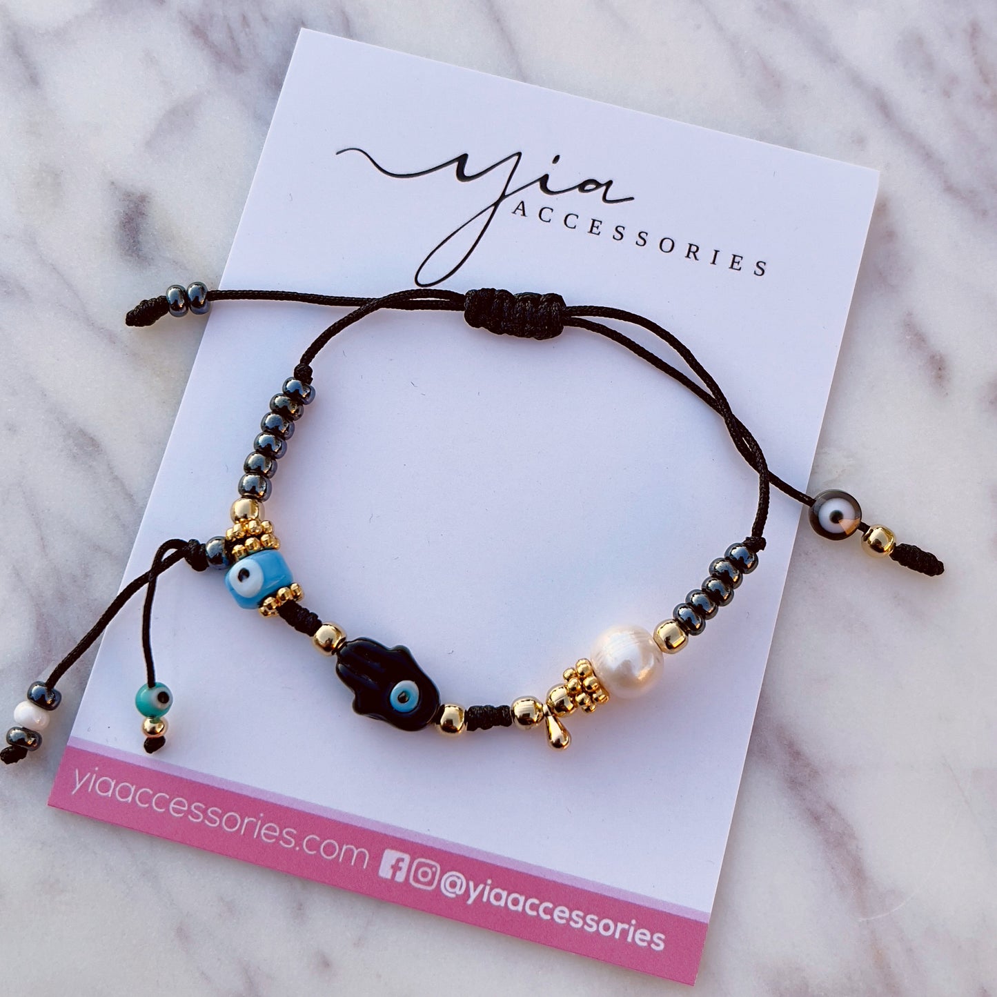 Good Luck Hamsa bracelet