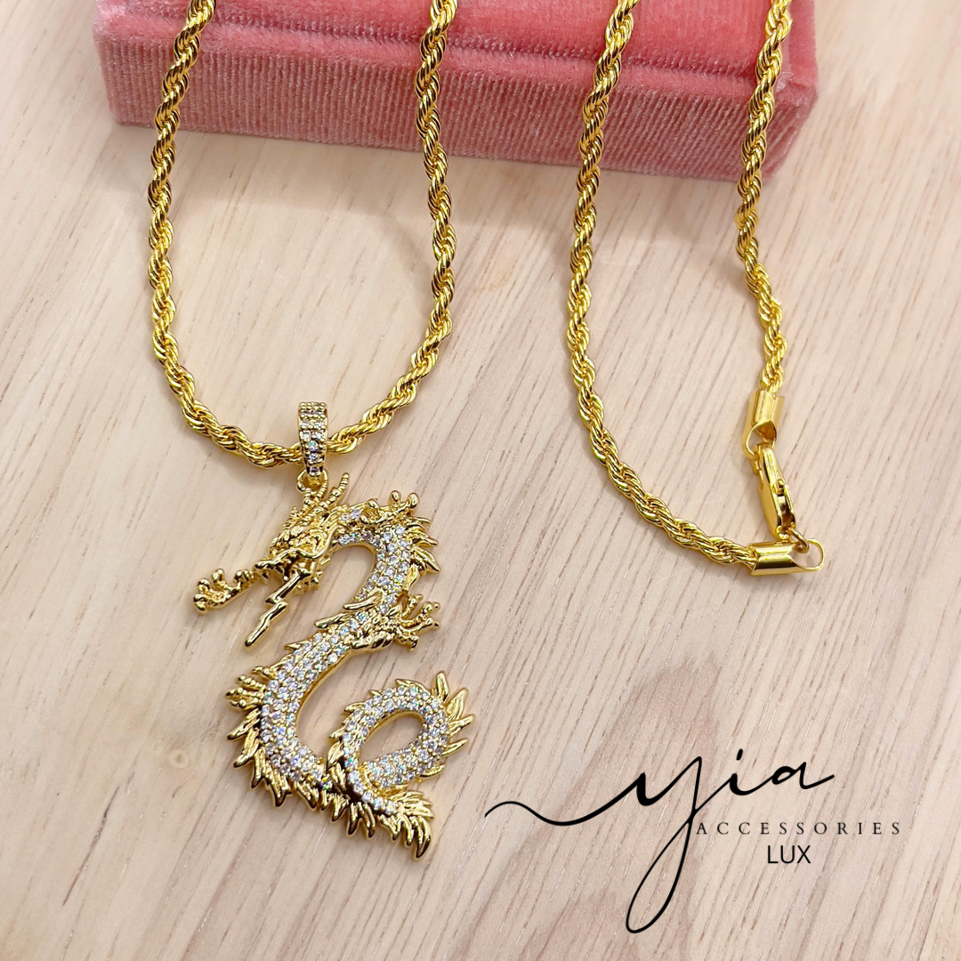 Large Dragon Necklace