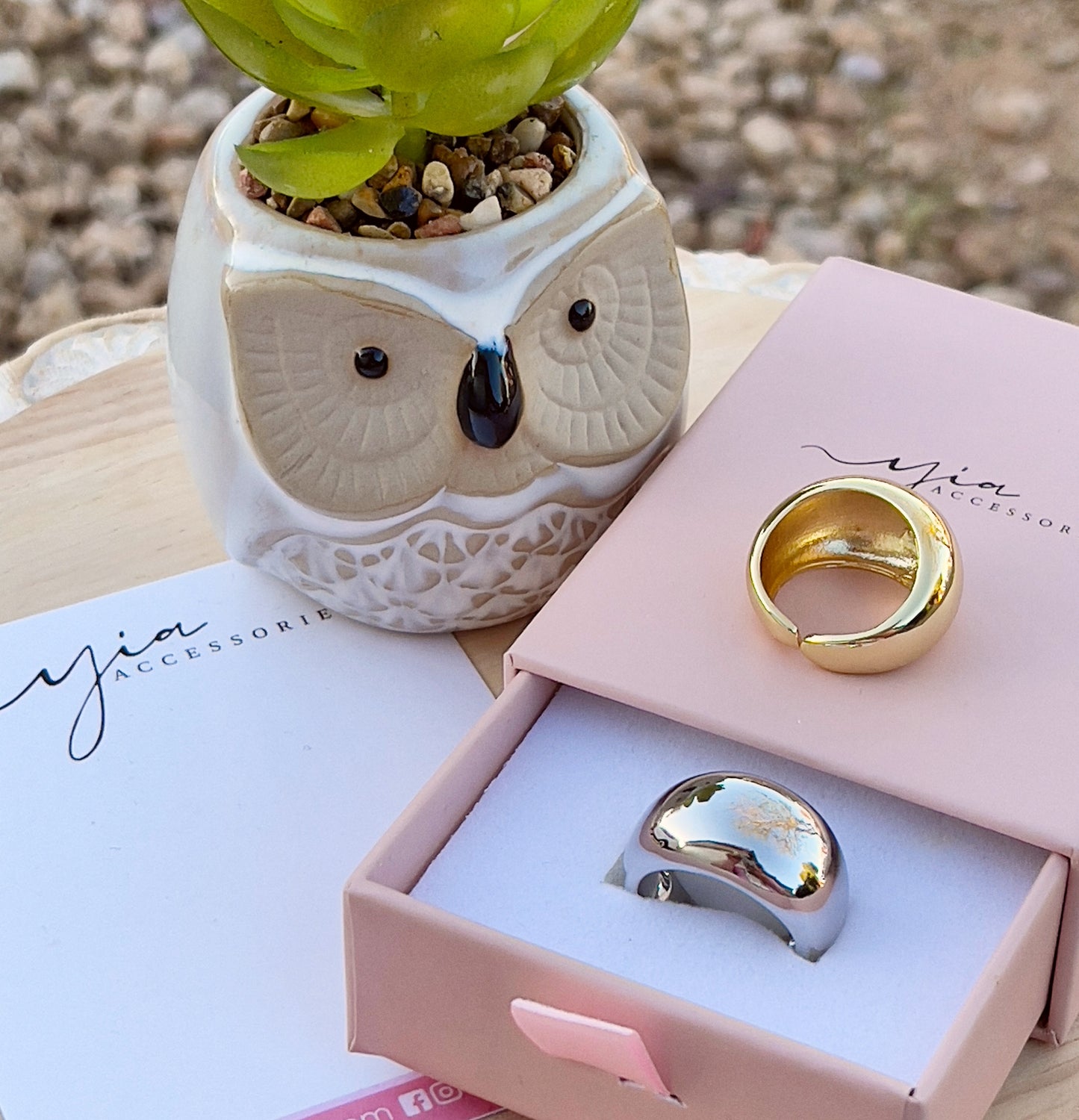 Large Dome Ring