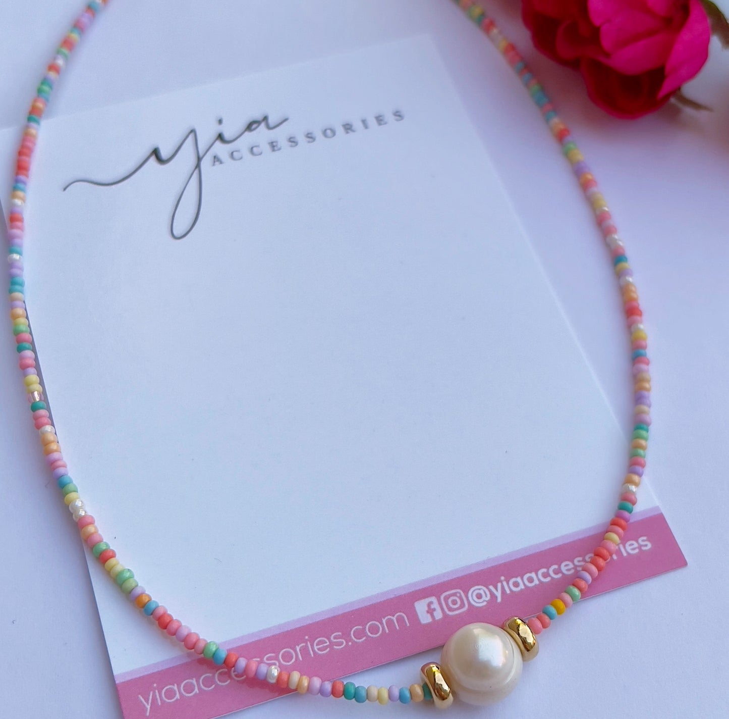 Multicolor Perlita Choker
