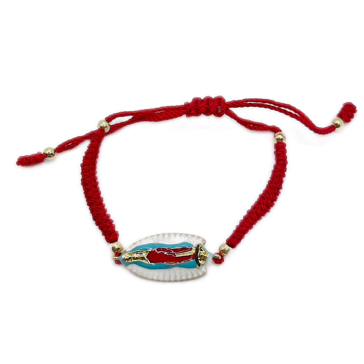 Mi Virgencita red string bracelet