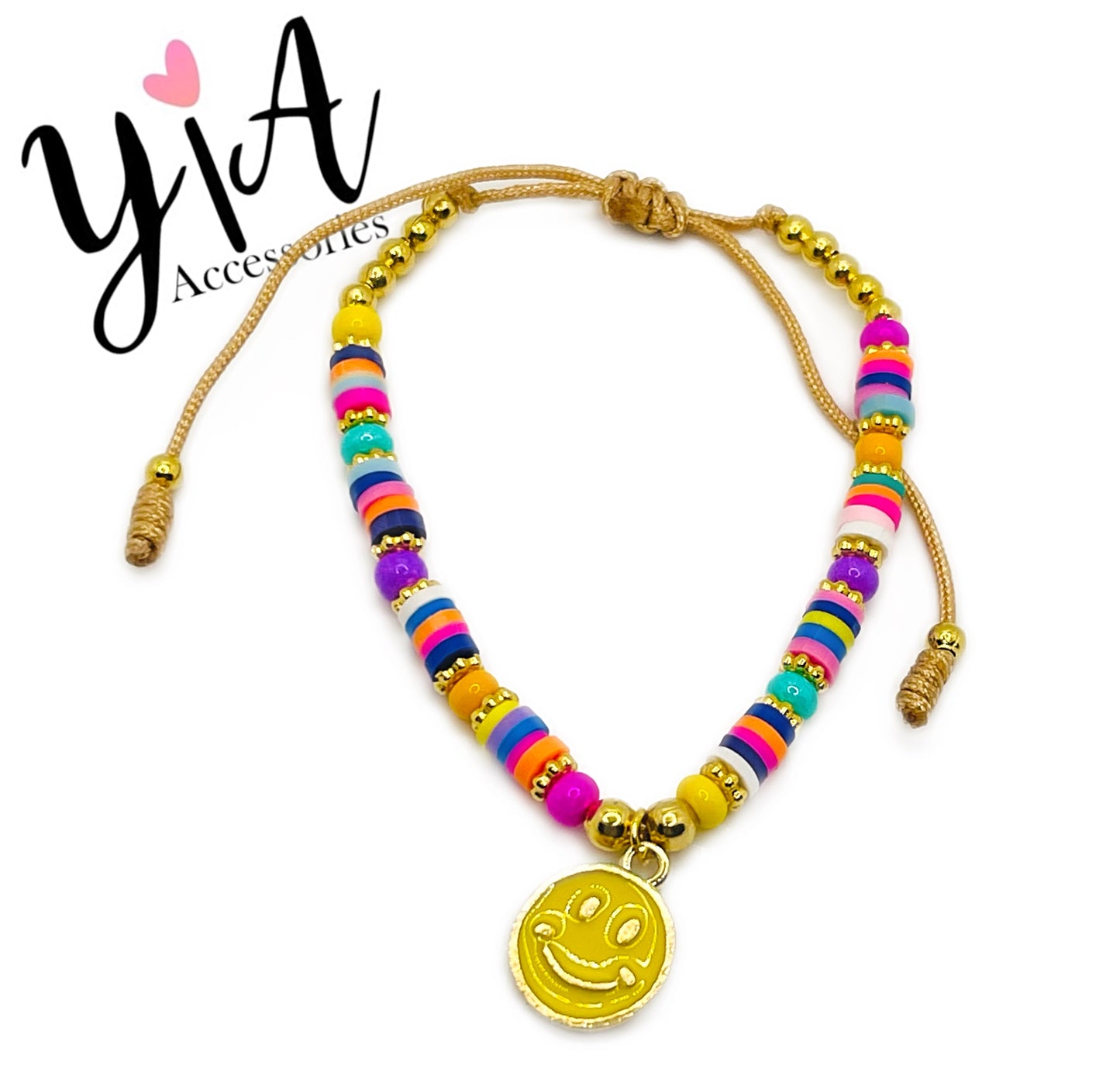 Yellow Smiley multicolor