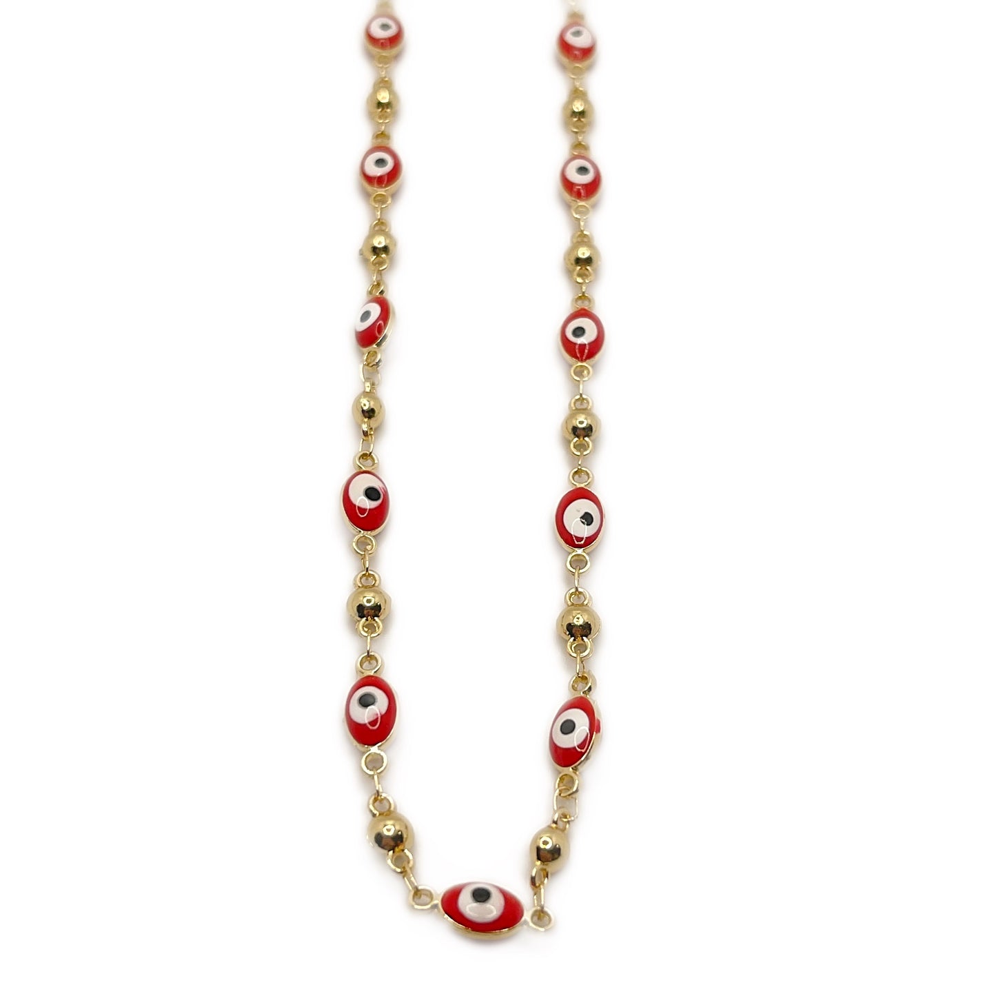 Red Ojitos Necklace
